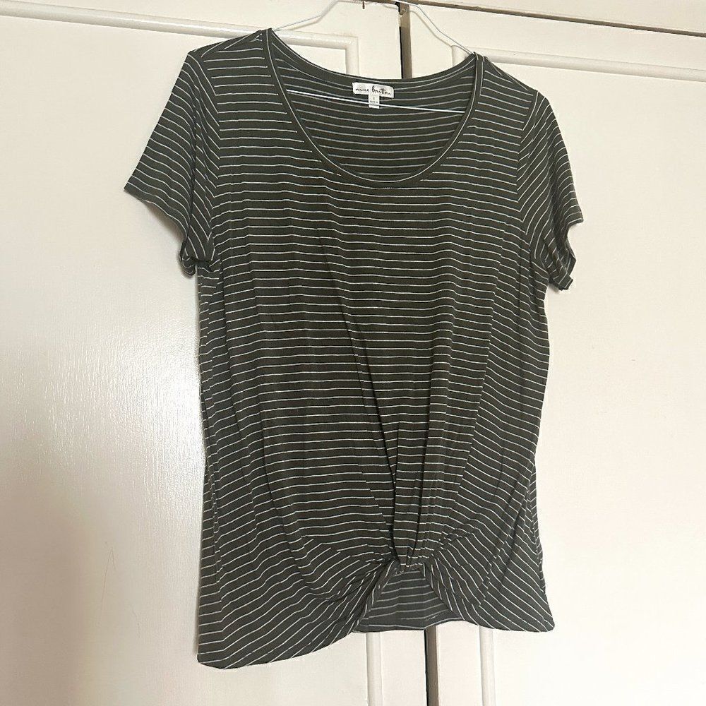 Nine Britton Striped Tee